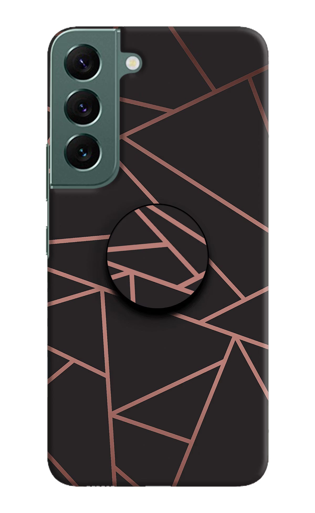 Geometric Pattern Samsung S22 Plus Pop Case by Casekaro