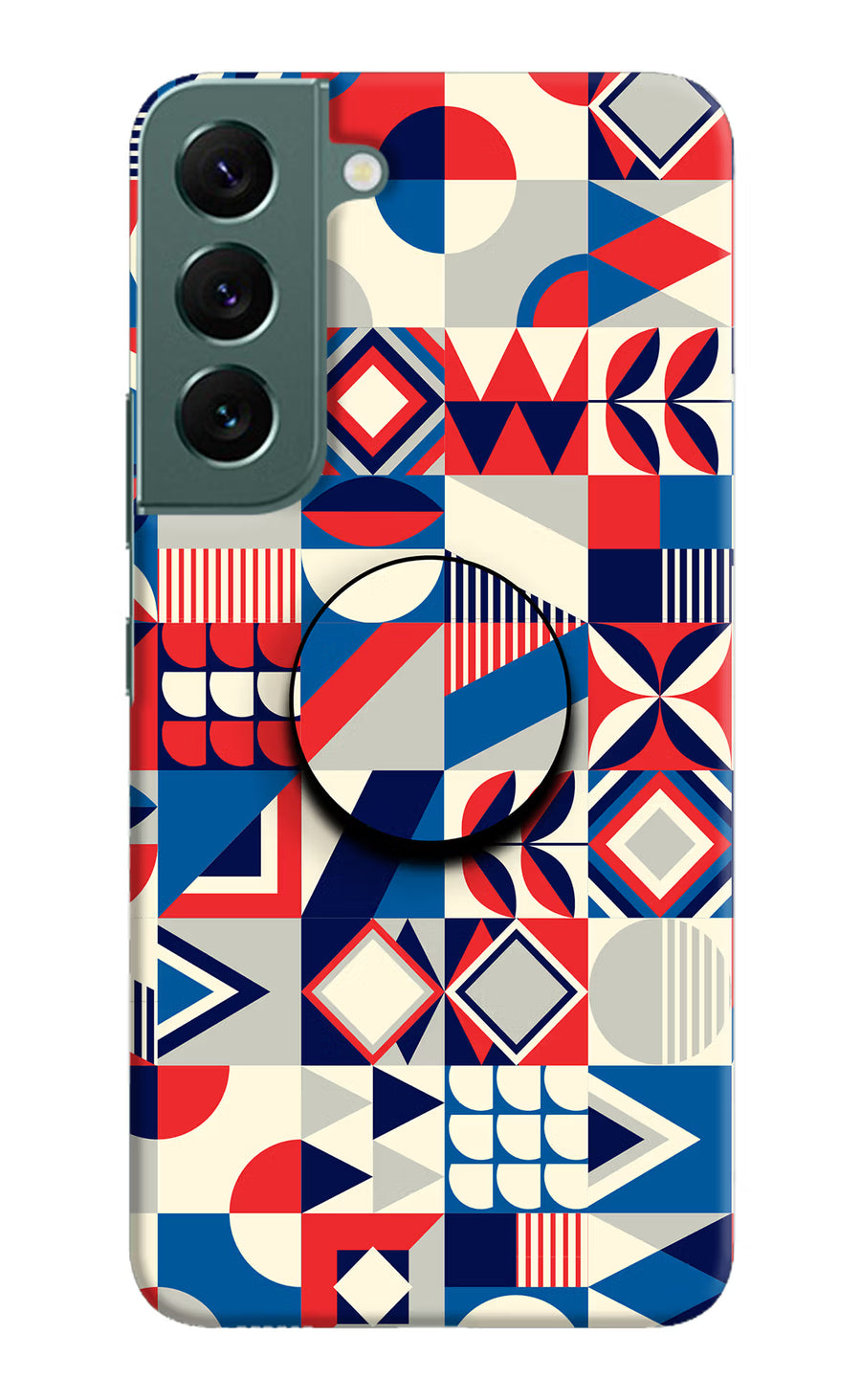 Colorful Pattern Samsung S22 Plus Pop Case, Hard case