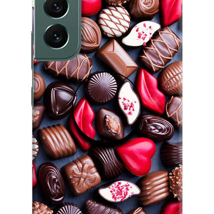 Chocolates Samsung S22 Plus Pop Case by Casekaro