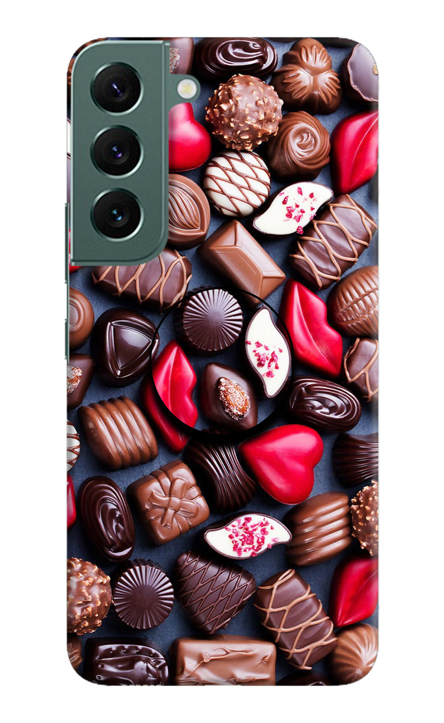 Chocolates Samsung S22 Plus Pop Case, Hard case