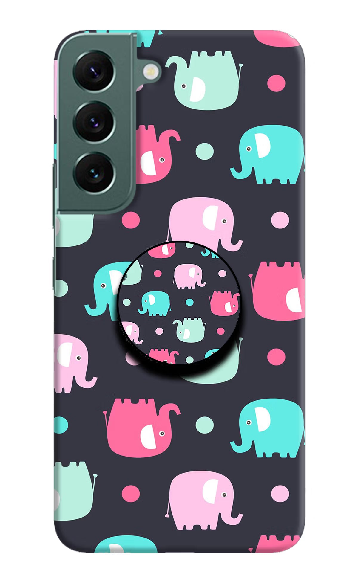 Baby Elephants Samsung S22 Plus Pop Case by Casekaro