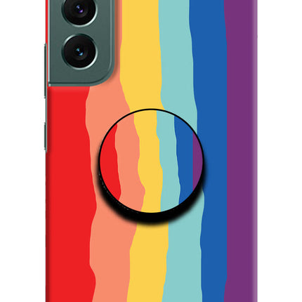 Rainbow Samsung S22 Plus Pop Case by Casekaro