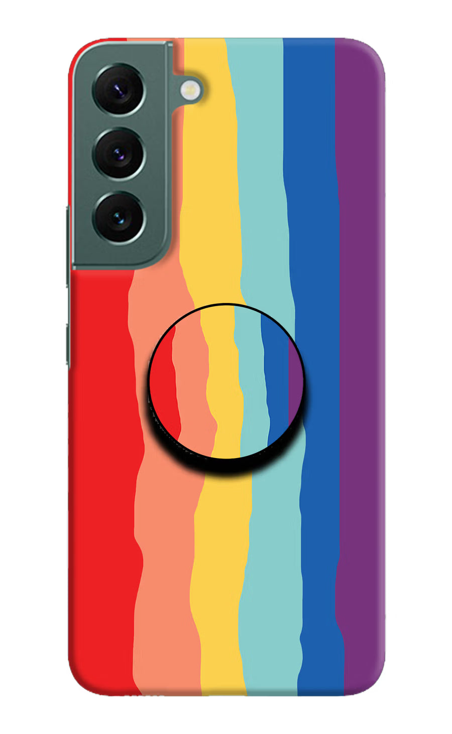 Rainbow Samsung S22 Plus Pop Case, Hard case