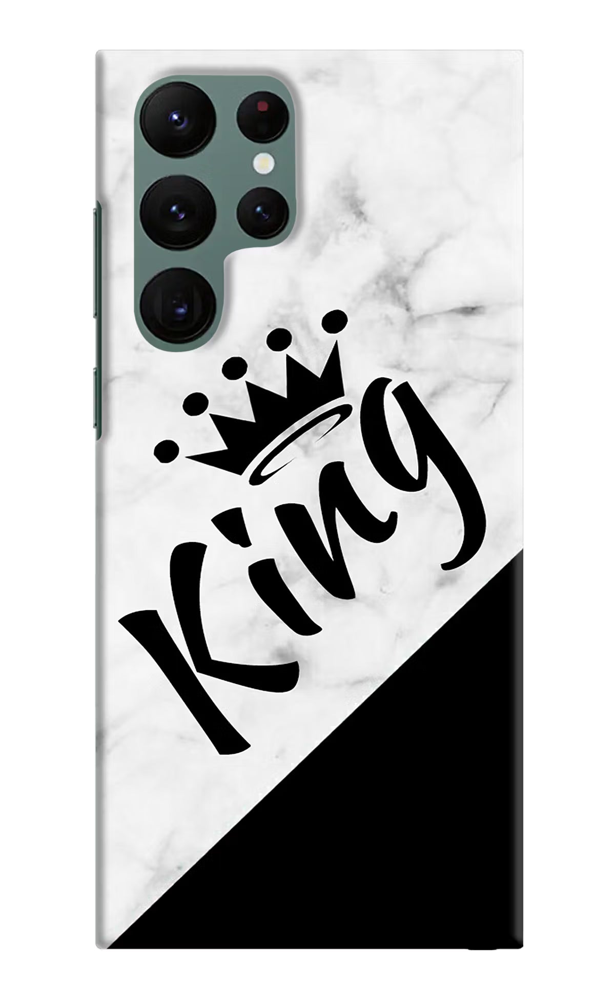 King Samsung S22 Ultra Hard Case Back Cover by Casekaro