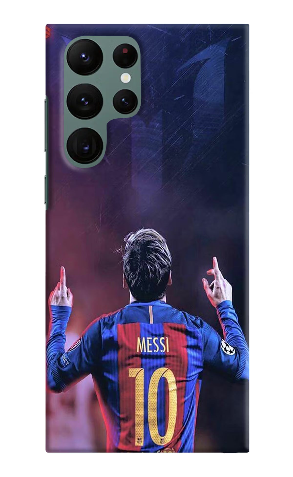 Messi Samsung S22 Ultra Hard Case Back Cover by Casekaro