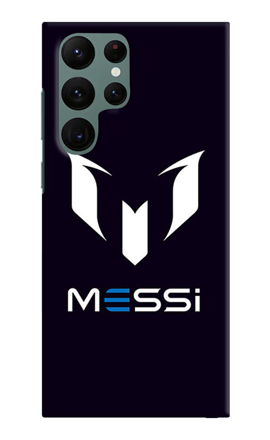 Messi Logo Samsung S22 Ultra Hard Case Back Cover by Casekaro