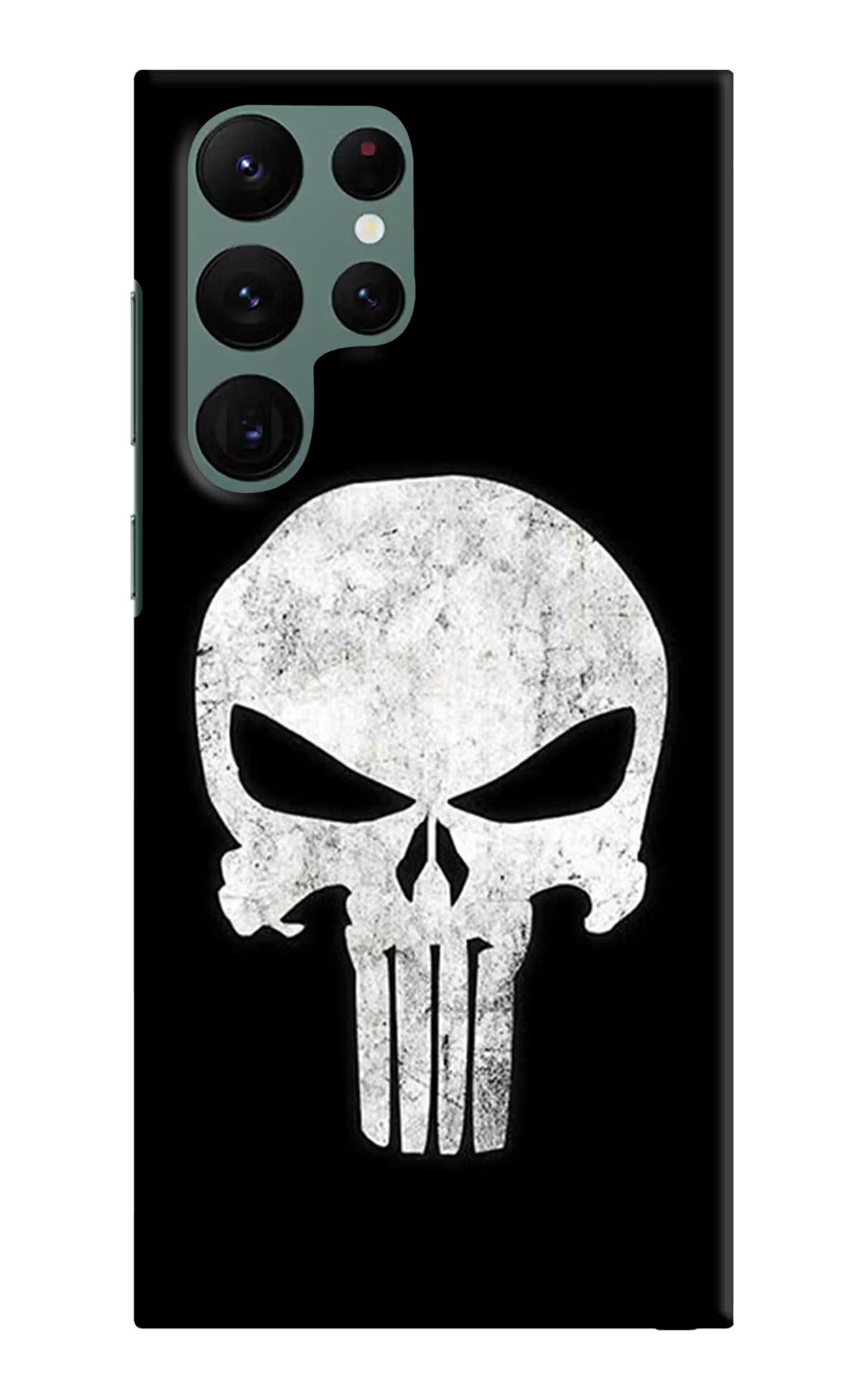 Punisher Skull Samsung S22 Ultra Hard Case Back Cover by Casekaro