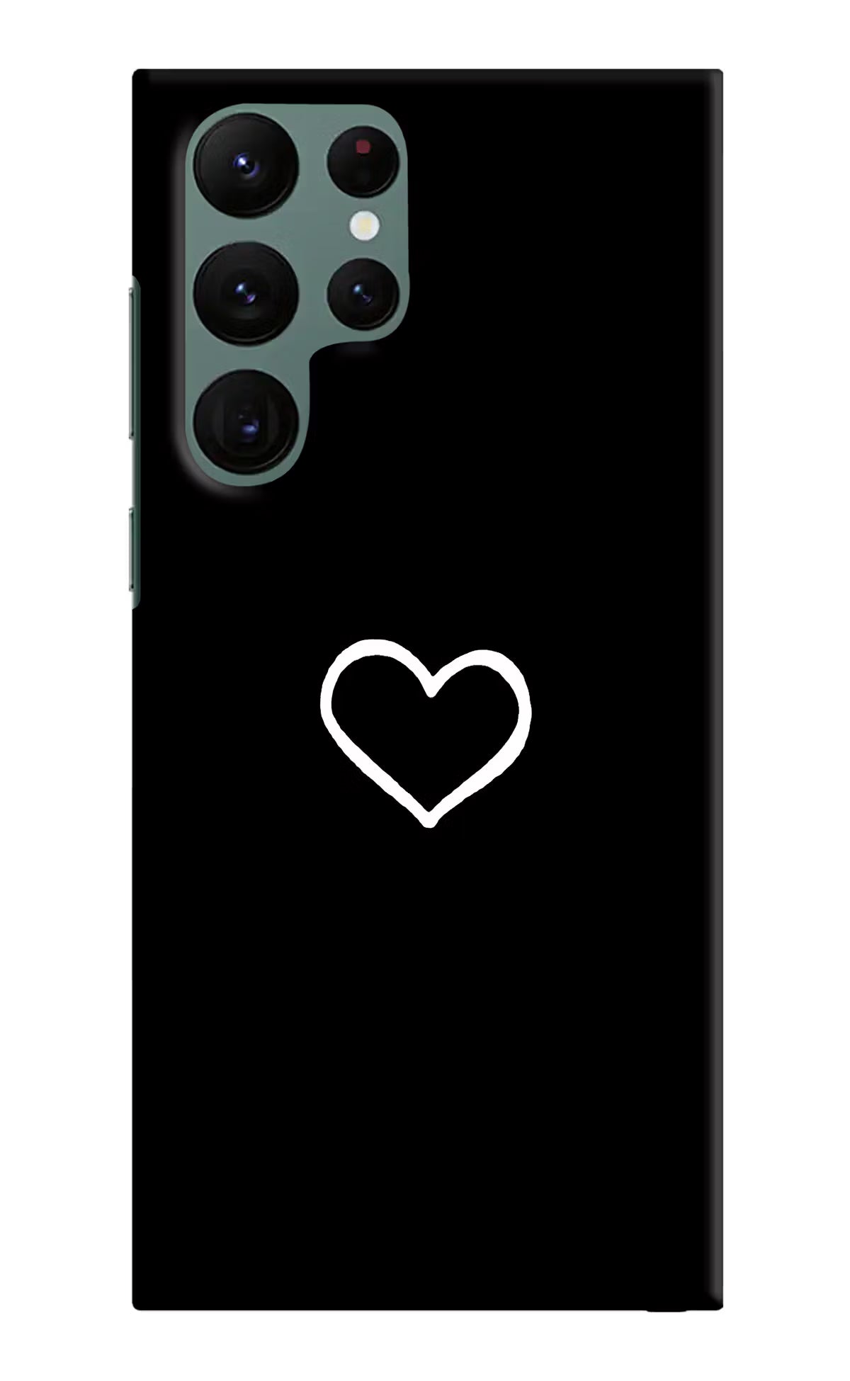 Heart Samsung S22 Ultra Hard Case Back Cover by Casekaro