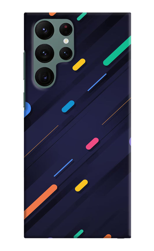 Abstract Design Samsung S22 Ultra Hard Case Back Cover by Casekaro