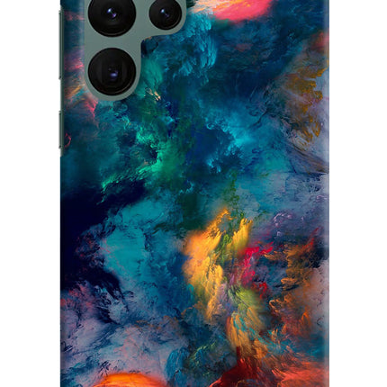 Artwork Paint Samsung S22 Ultra Hard Case Back Cover by Casekaro