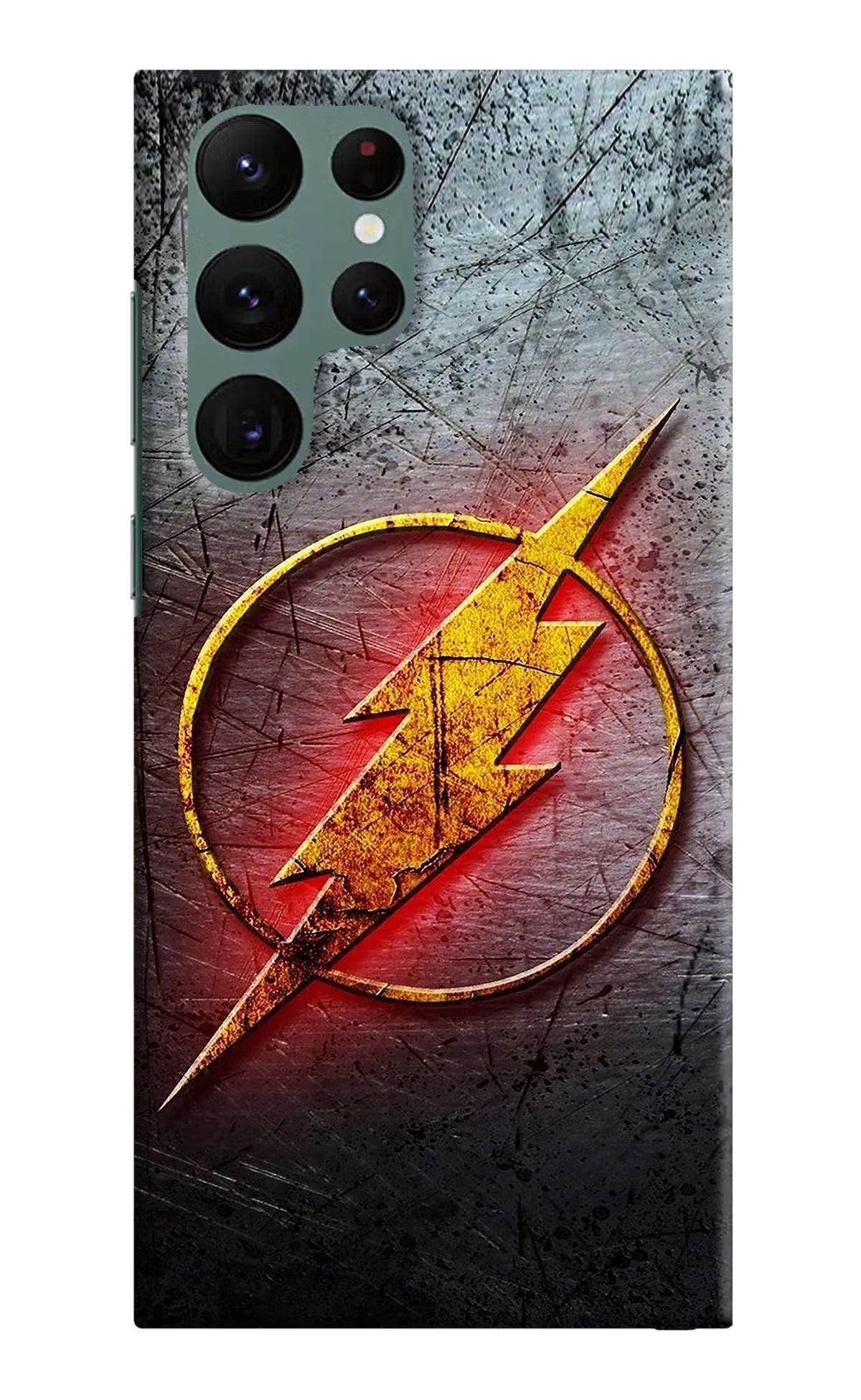 Flash Samsung S22 Ultra Hard Case Back Cover by Casekaro