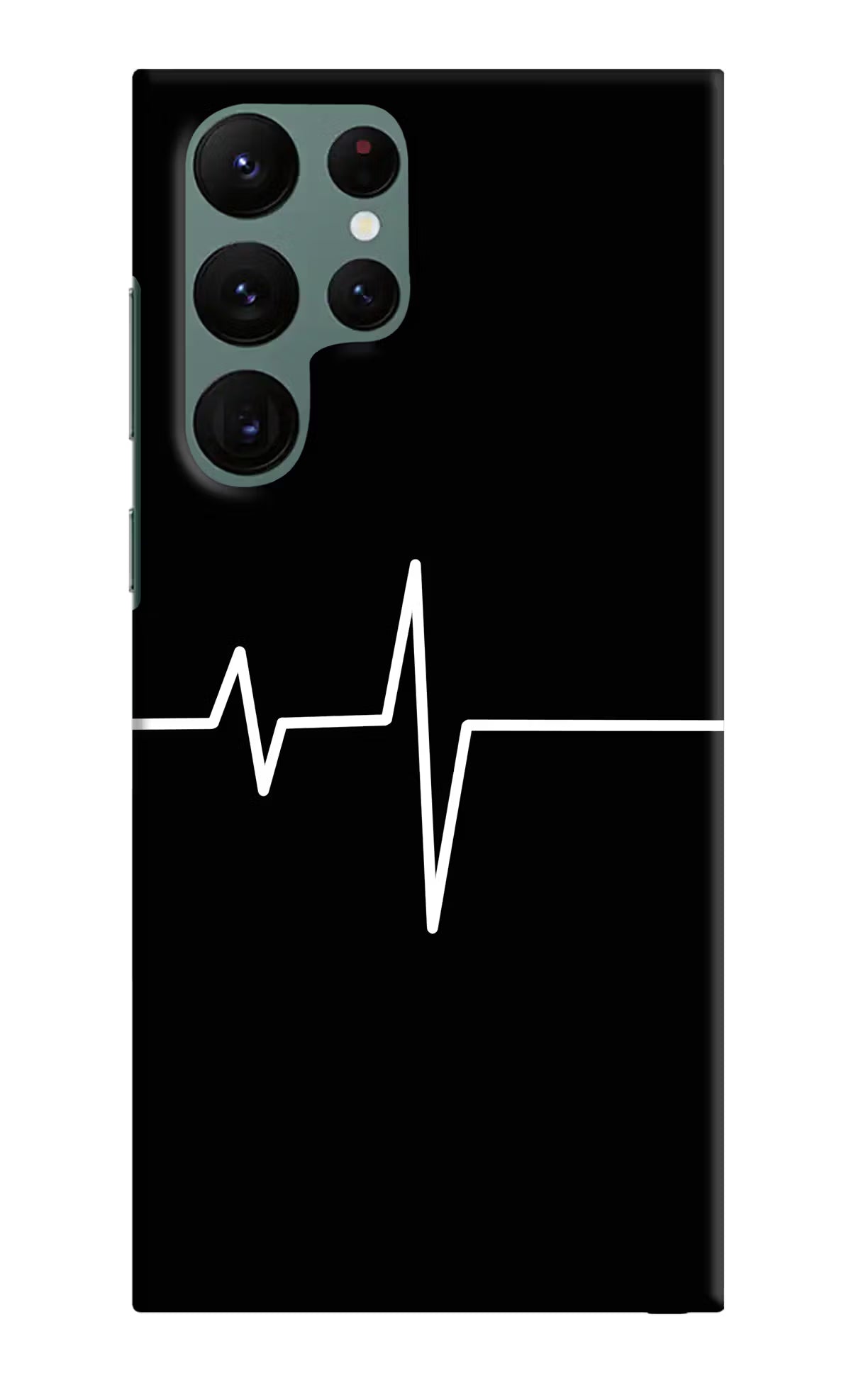 Heart Beats Samsung S22 Ultra Hard Case Back Cover by Casekaro