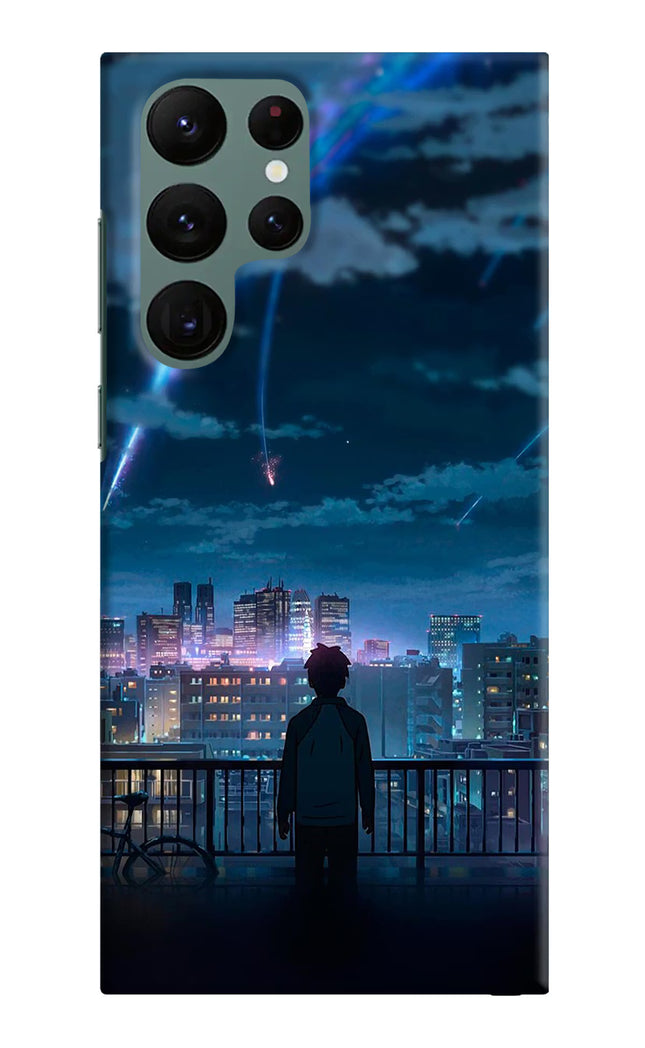 Anime Samsung S22 Ultra Hard Case Back Cover by Casekaro