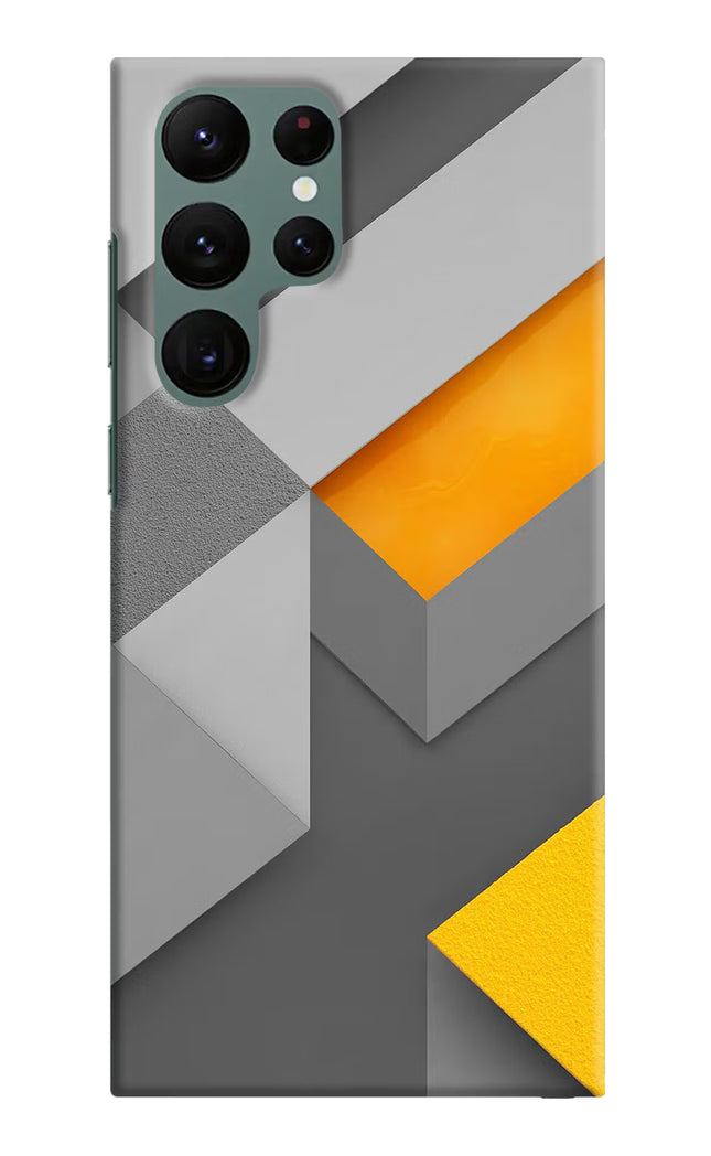 Abstract Samsung S22 Ultra Hard Case Back Cover by Casekaro