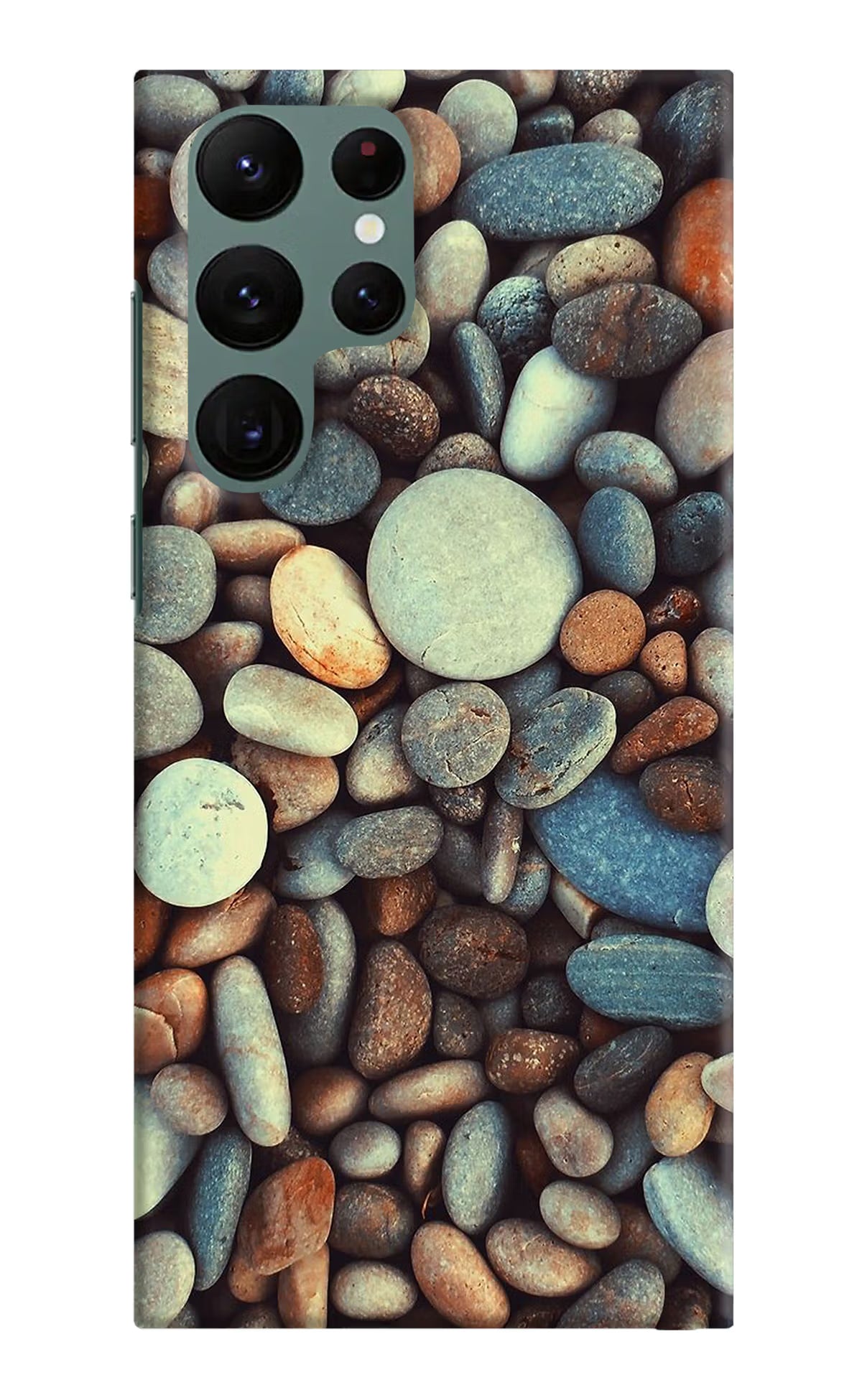 Pebble Samsung S22 Ultra Hard Case Back Cover by Casekaro