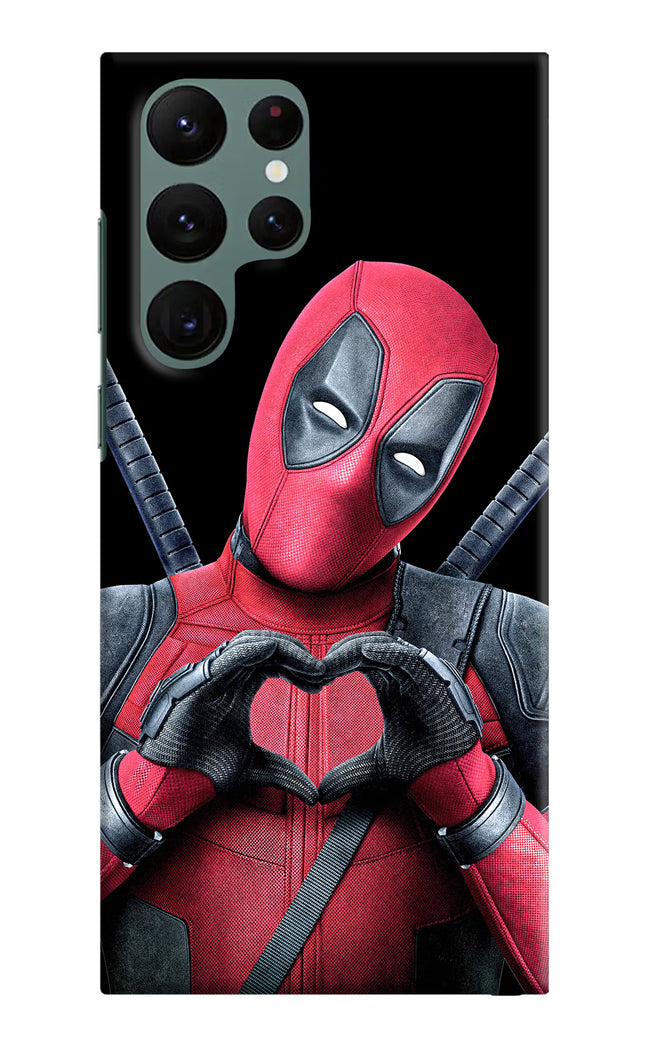 Deadpool Samsung S22 Ultra Hard Case Back Cover by Casekaro