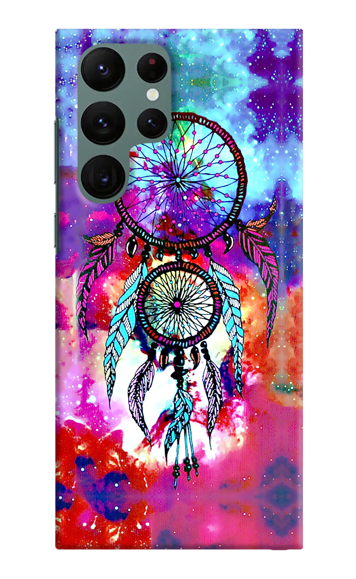 Dream Catcher Abstract Samsung S22 Ultra Hard Case Back Cover by Casekaro