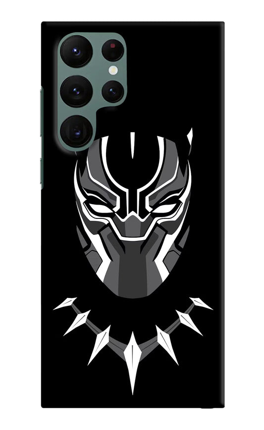 Black Panther Samsung S22 Ultra Hard Case Back Cover by Casekaro