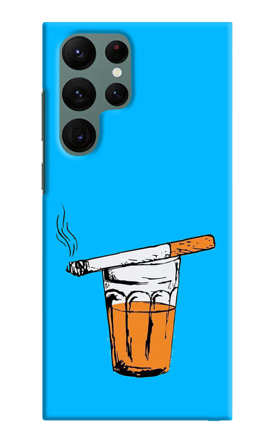 Chai Sutta Samsung S22 Ultra Hard Case Back Cover by Casekaro