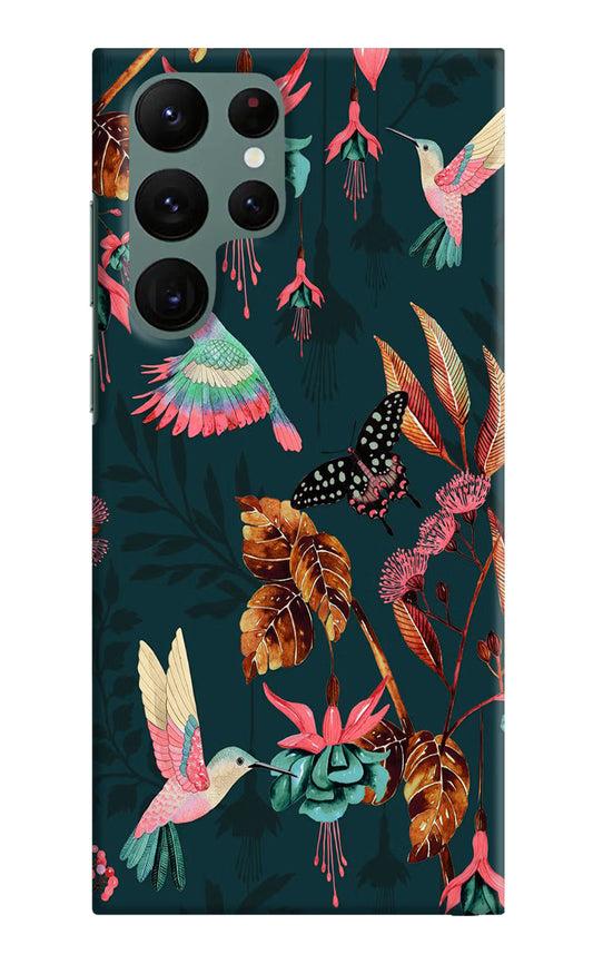 Birds Samsung S22 Ultra Hard Case Back Cover by Casekaro