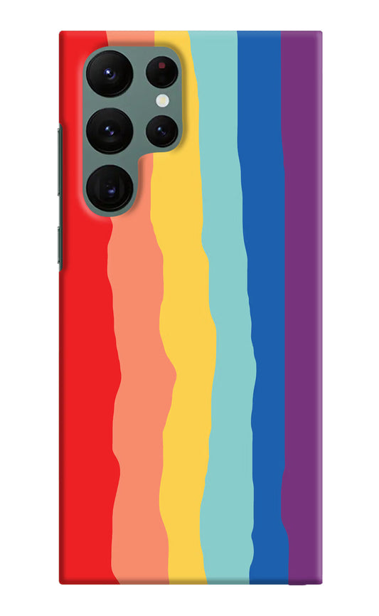 Rainbow Samsung S22 Ultra Hard Case Back Cover by Casekaro