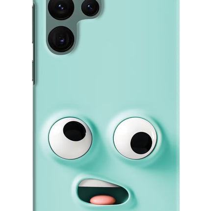 Funny Cartoon Samsung S22 Ultra Hard Case Back Cover by Casekaro