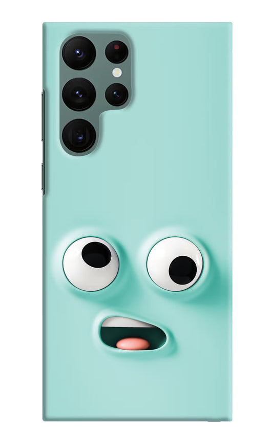 Funny Cartoon Samsung S22 Ultra Hard Case Back Cover by Casekaro