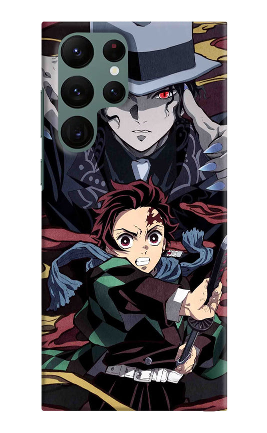 Demon Slayer Samsung S22 Ultra Hard Case Back Cover by Casekaro