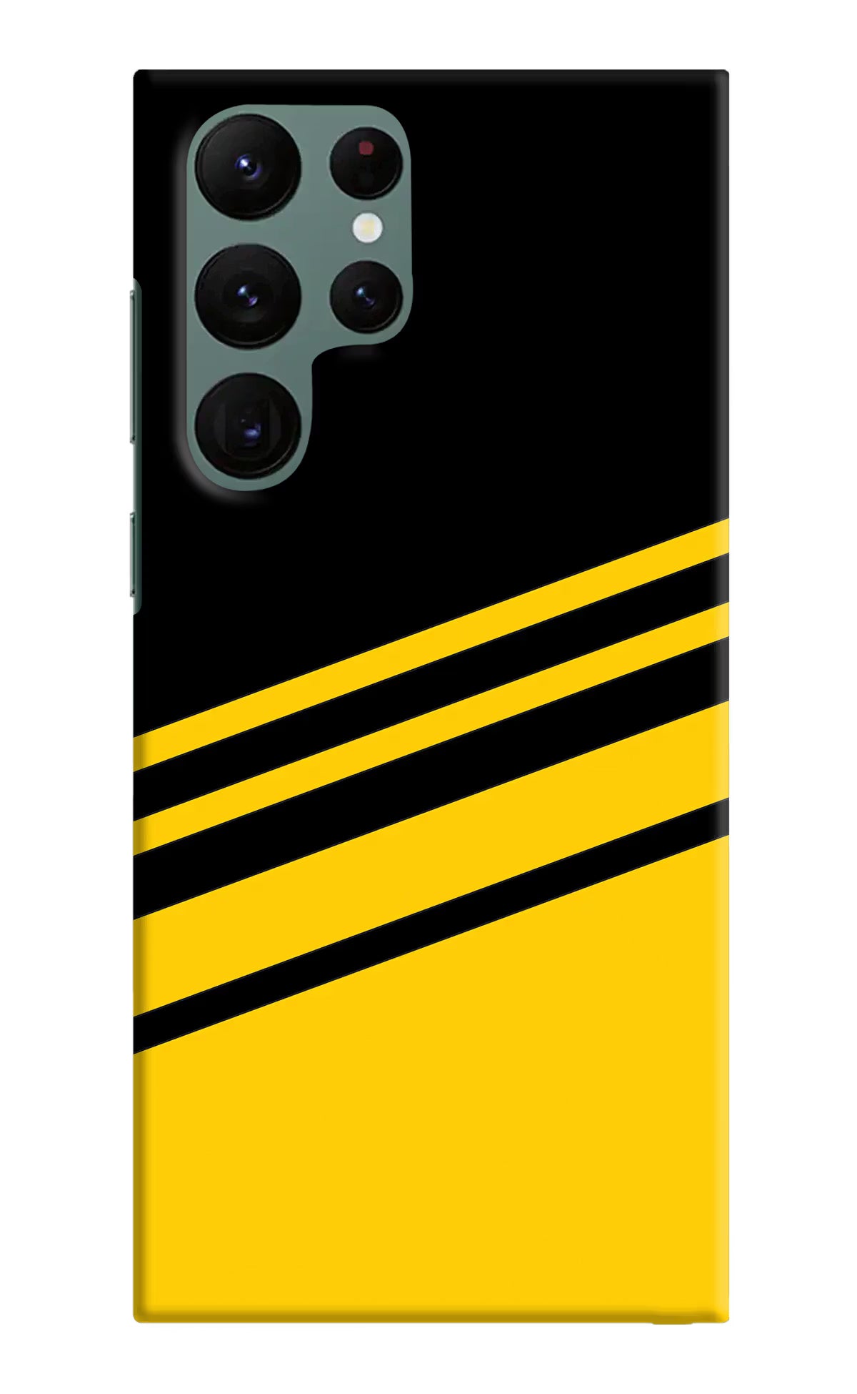 Yellow Shades Samsung S22 Ultra Hard Case Back Cover by Casekaro