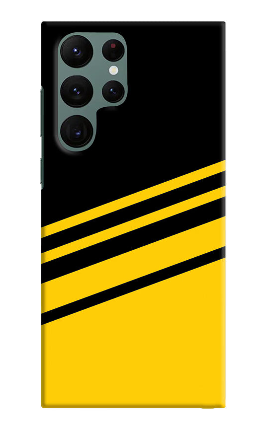 Yellow Shades Samsung S22 Ultra Hard Case Back Cover by Casekaro