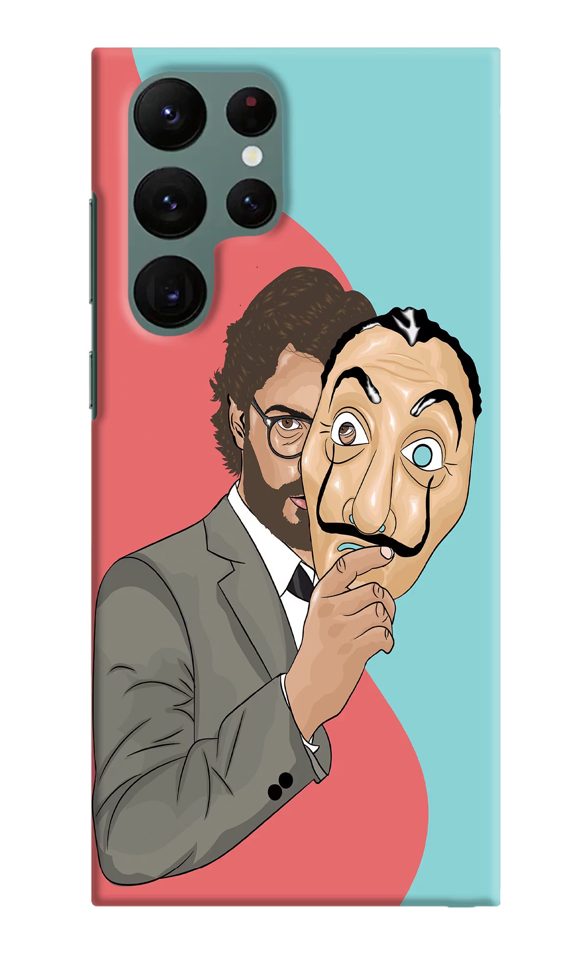 Professor Samsung S22 Ultra Hard Case Back Cover by Casekaro