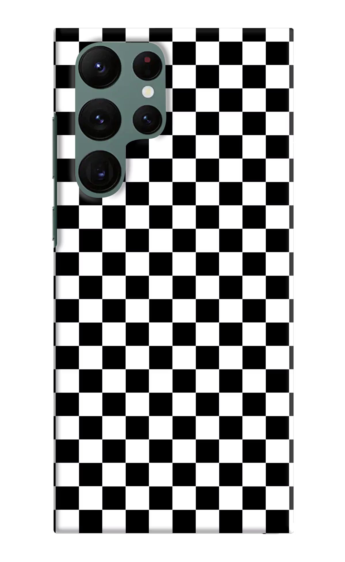 Chess Board Samsung S22 Ultra Hard Case Back Cover by Casekaro