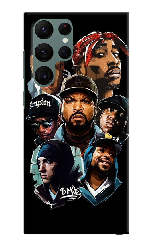 Rappers Samsung S22 Ultra Hard Case Back Cover by Casekaro