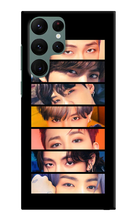 BTS Eyes Samsung S22 Ultra Hard Case Back Cover by Casekaro