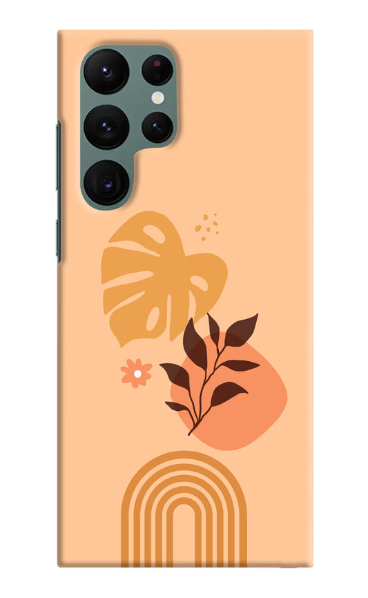 Bohemian Art Samsung S22 Ultra Hard Case Back Cover by Casekaro