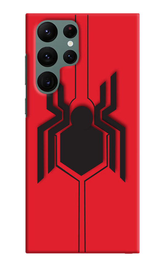 Spider Samsung S22 Ultra Hard Case Back Cover by Casekaro