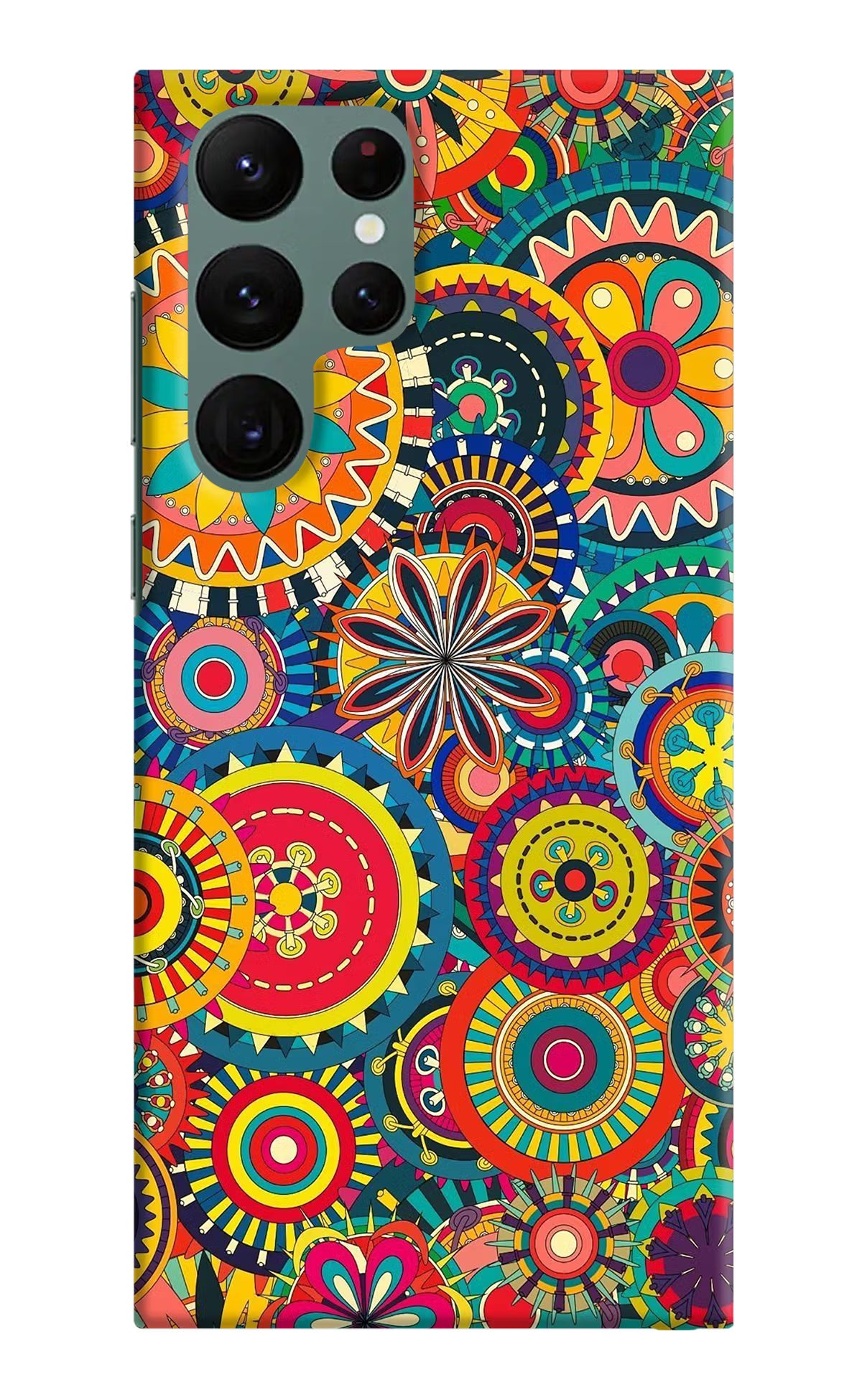 Gol Gol Art Samsung S22 Ultra Hard Case Back Cover by Casekaro