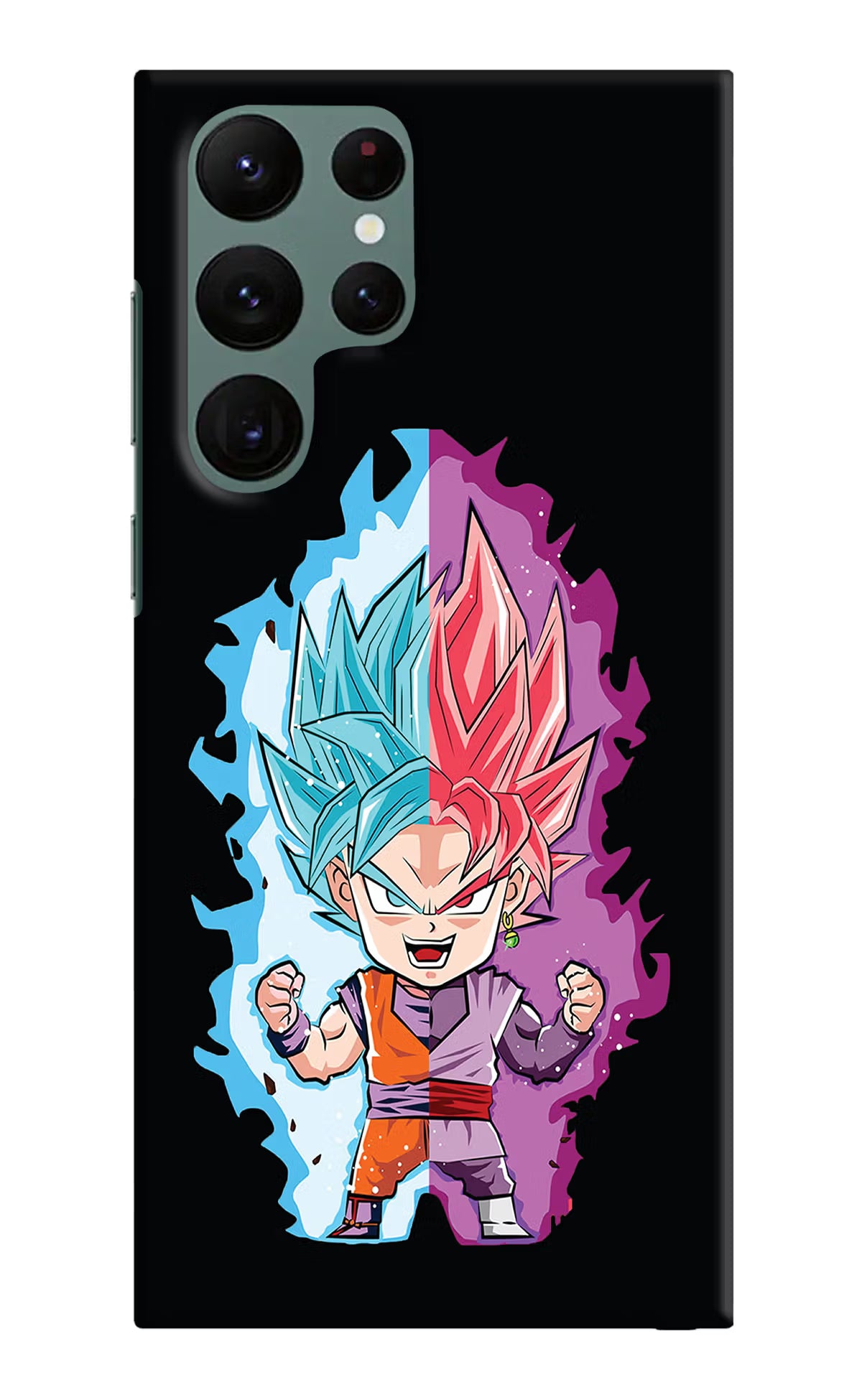 Chota Goku Samsung S22 Ultra Hard Case Back Cover by Casekaro