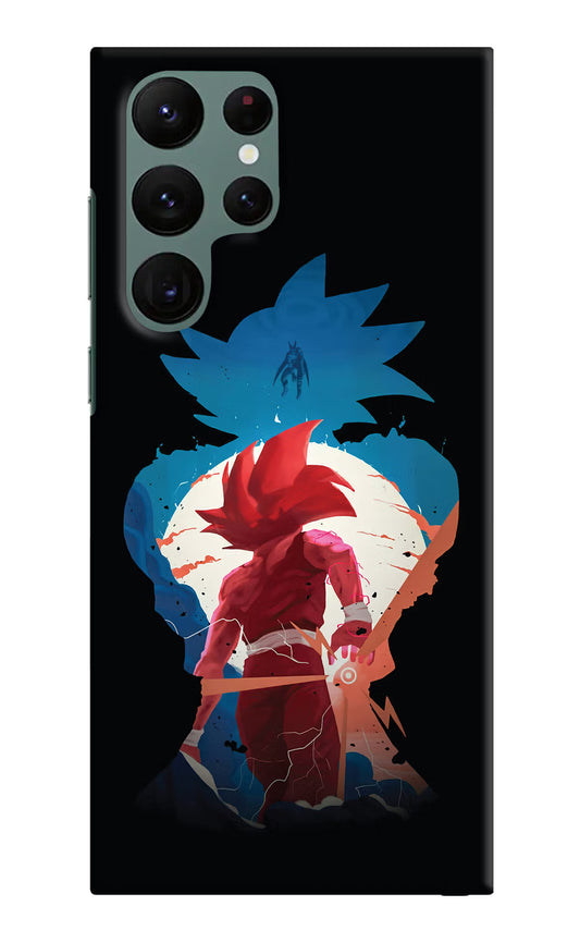 Goku Samsung S22 Ultra Hard Case Back Cover by Casekaro