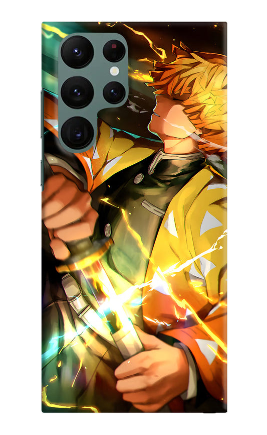 Demon Slayer Samsung S22 Ultra Hard Case Back Cover by Casekaro