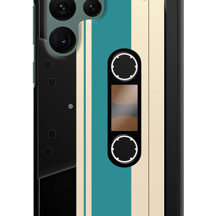 Cassette Samsung S22 Ultra Hard Case Back Cover by Casekaro