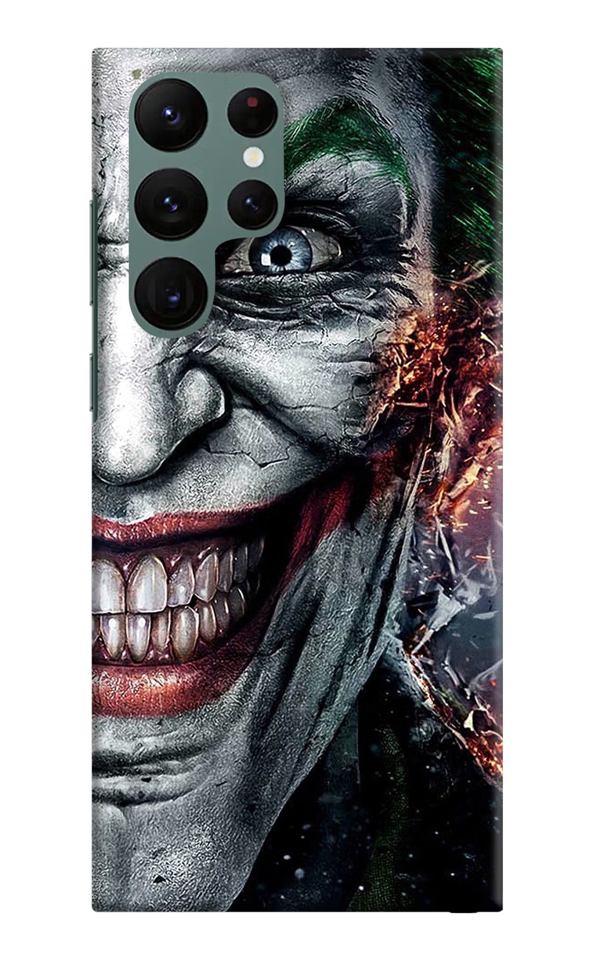 Joker Cam Samsung S22 Ultra Hard Case Back Cover by Casekaro