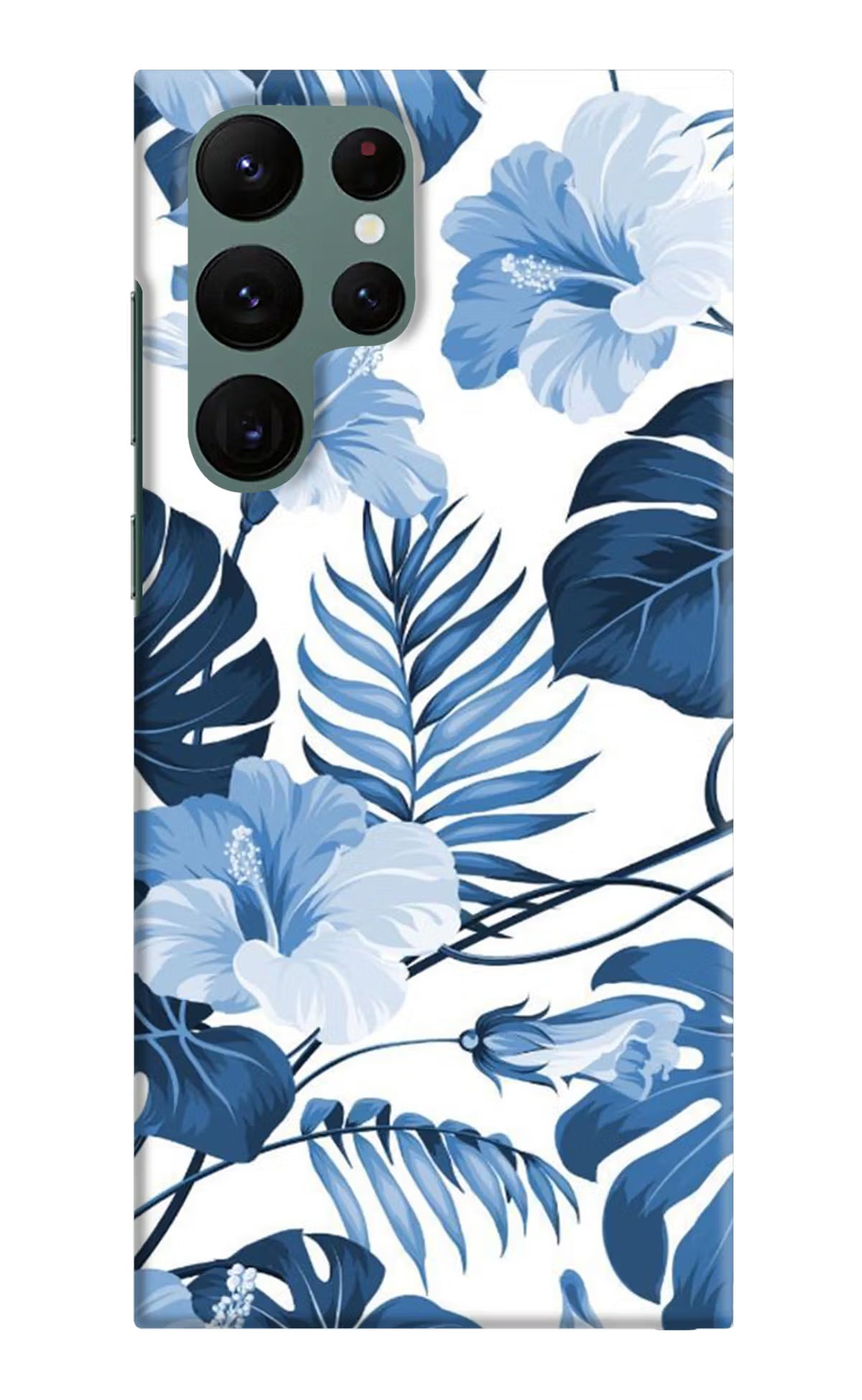 Fabric Art Samsung S22 Ultra Hard Case Back Cover by Casekaro