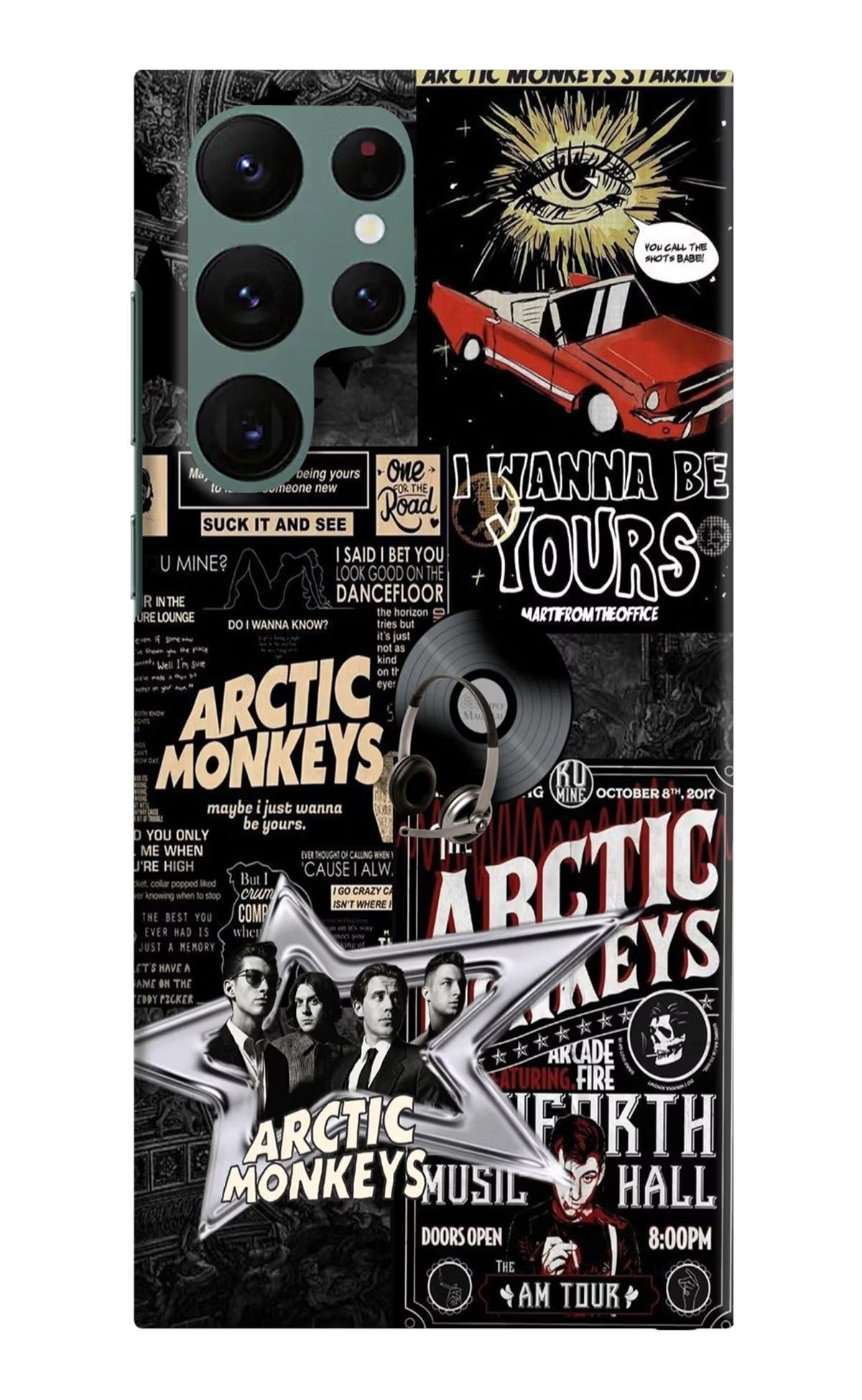 Arctic Monkeys Samsung S22 Ultra Hard Case Back Cover by Casekaro