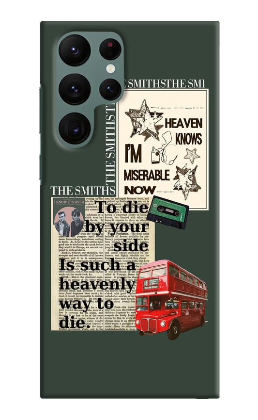 The Smiths Samsung S22 Ultra Hard Case Back Cover by Casekaro