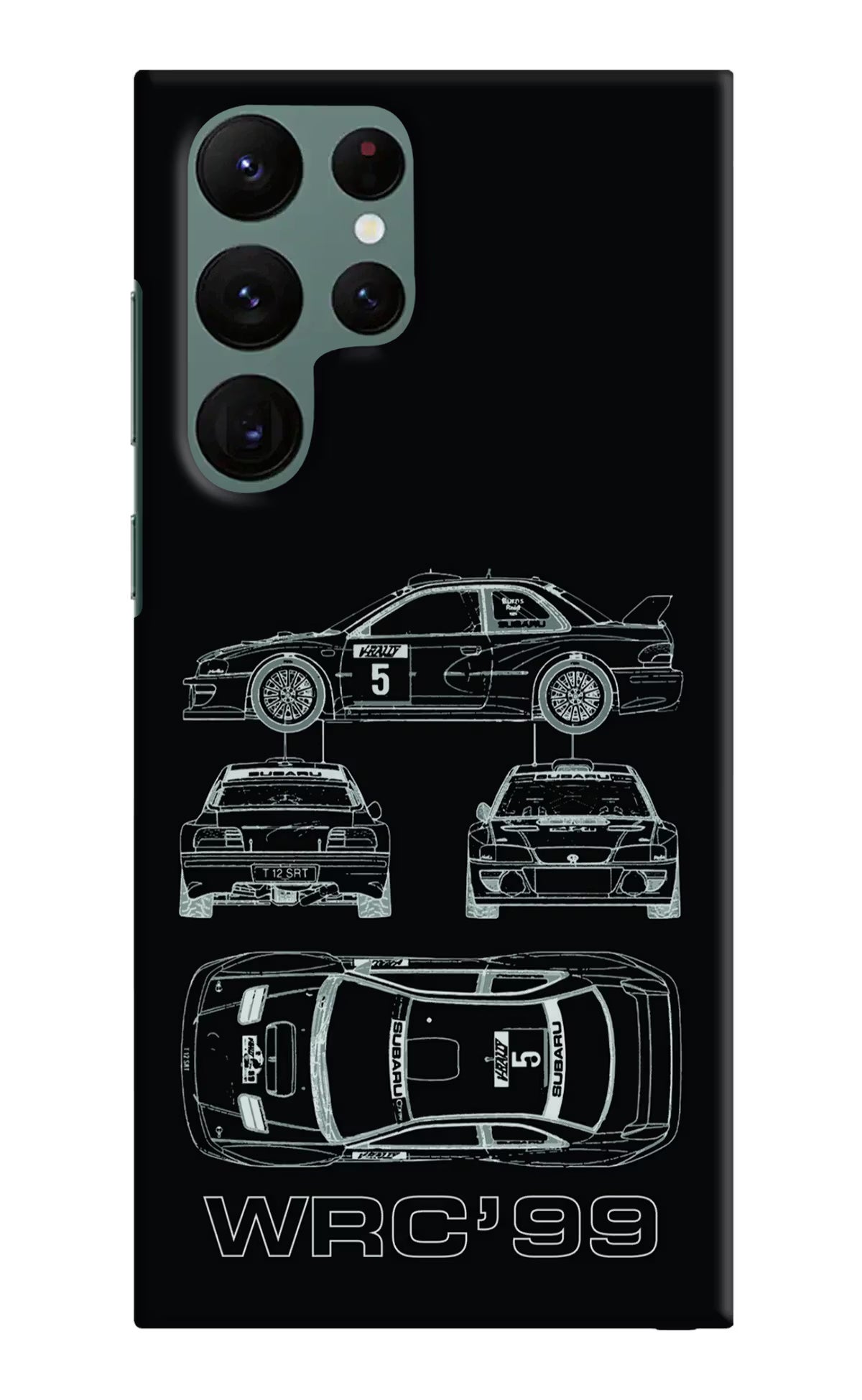 WRC'99 Samsung S22 Ultra Hard Case Back Cover by Casekaro