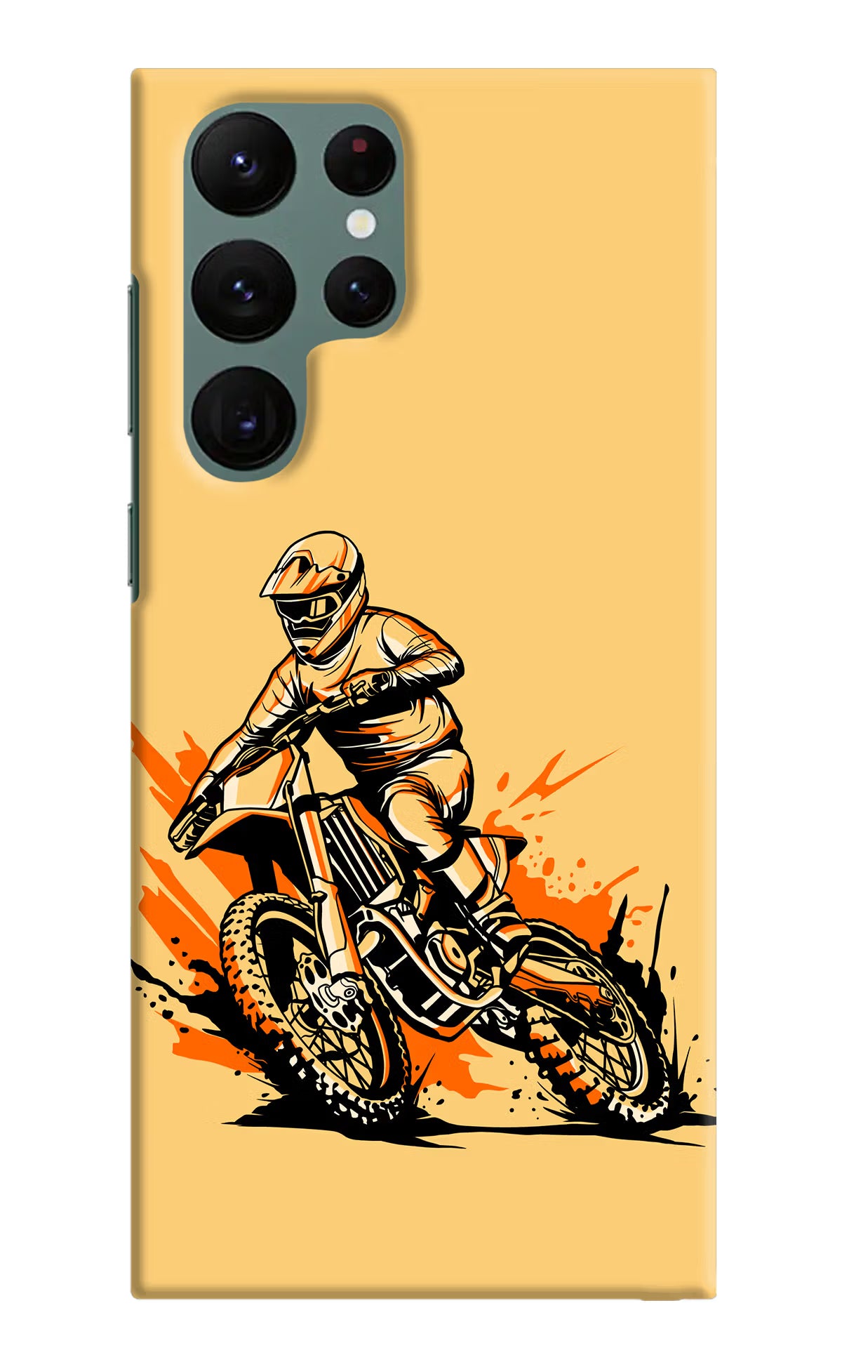 Off-Road Fury Samsung S22 Ultra Hard Case Back Cover by Casekaro