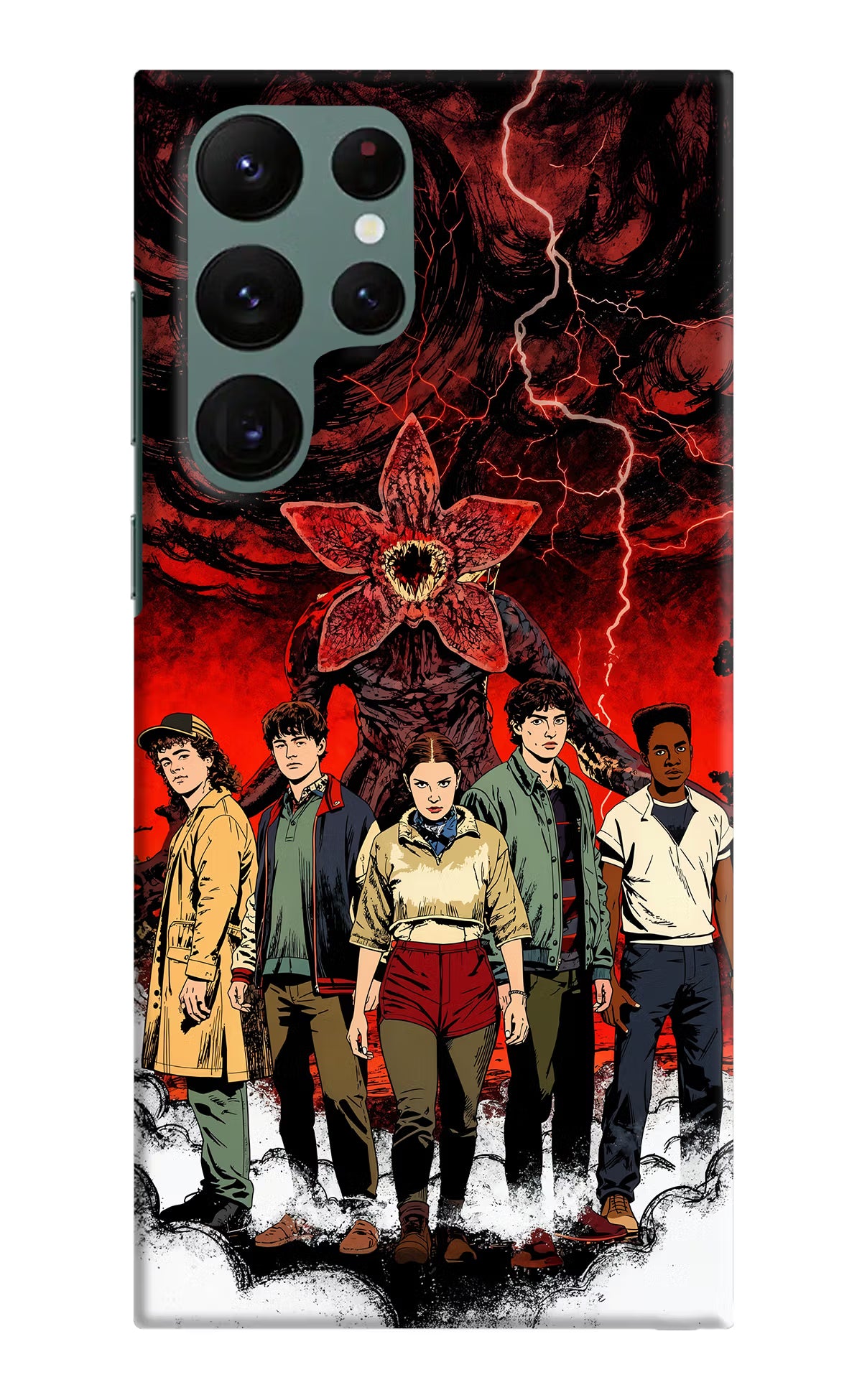 Ordinary Things Characters Samsung S22 Ultra Hard Case Back Cover by Casekaro