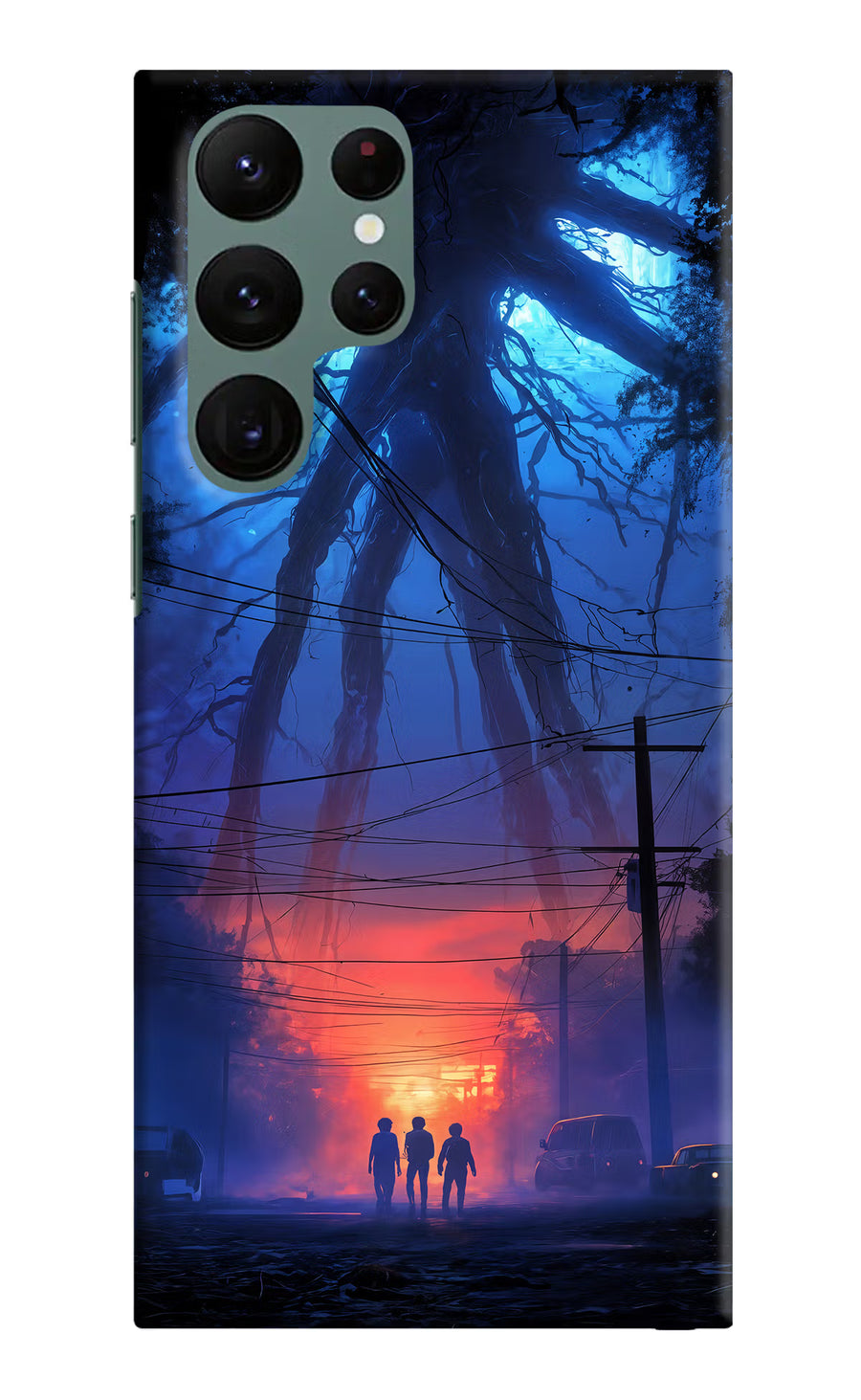 Ordinary Things Shadow Samsung S22 Ultra Back Cover, Hard case