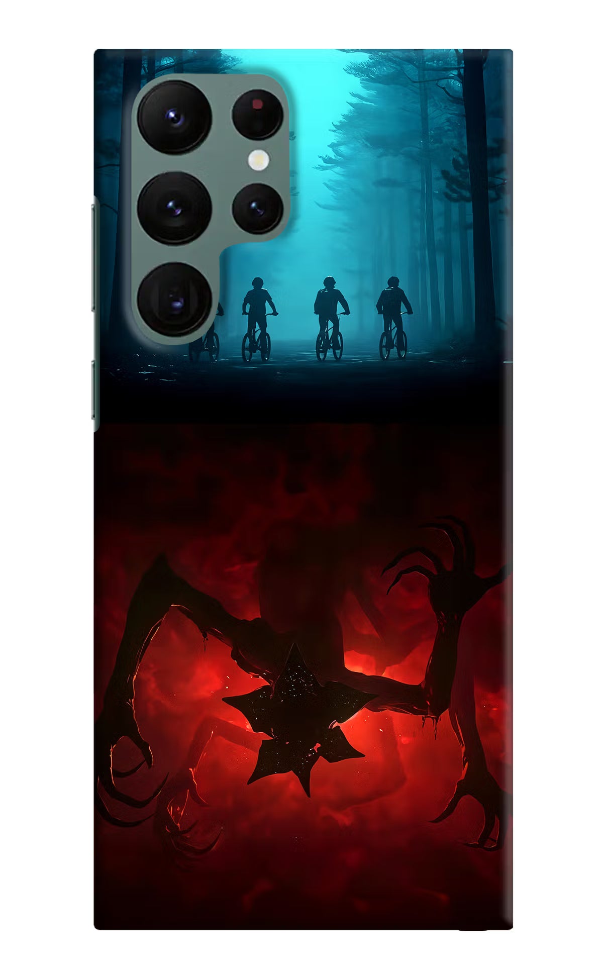 Ordinary Things Downside Up Samsung S22 Ultra Hard Case Back Cover by Casekaro